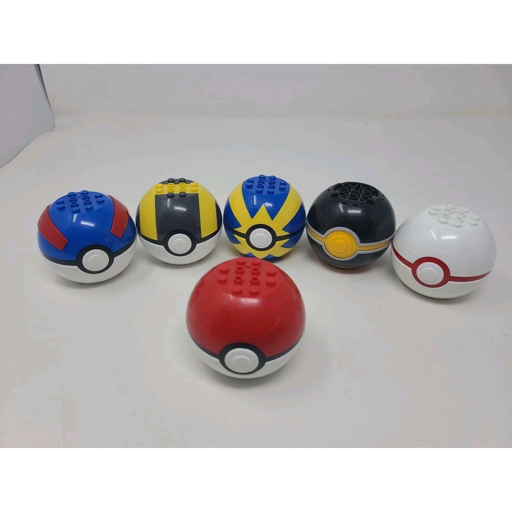 MEGA Pokémon Poké Ball Lot Ultra Great Quick Luxury Premier Replacement Cases